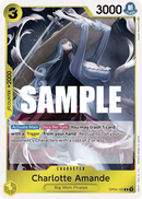 Charlotte Amande OP04-105 - Character Giallo Rare - Near Mint - Kingdoms of Intrigue - Carta One Piece Card Game