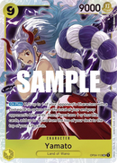 Yamato OP04-112 V1 - Character Giallo Super Rare - Near Mint - Kingdoms of Intrigue - Carta One Piece Card Game