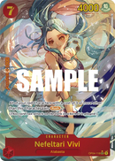 Nefeltari Vivi OP04-118 V2 - Character Rosso Alternate Art - Near Mint - Kingdoms of Intrigue - Carta One Piece Card Game
