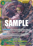 Donquixote Rosinante OP04-119 V1 - Character Verde Secret Rare - Near Mint - Kingdoms of Intrigue - Carta One Piece Card Game