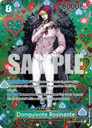 Donquixote Rosinante OP04-119 - Character Verde Special Rare - Near Mint - Emperors in the New World - Carta One Piece Card Game