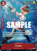 Koala OP05-006 V2 - Character Rosso Alternate Art - Near Mint - Awakening of a New Era - Carta One Piece Card Game
