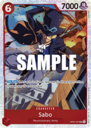 Sabo OP05-007 V1 - Character Rosso Super Rare - Near Mint - Awakening of a New Era - Carta One Piece Card Game