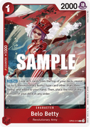 Belo Betty OP05-015 V1 - Character Rosso Rare - Near Mint - Awakening of a New Era - Carta One Piece Card Game