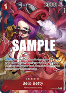 Belo Betty OP05-015 V2 - Character Rosso Alternate Art - Near Mint - Awakening of a New Era - Carta One Piece Card Game