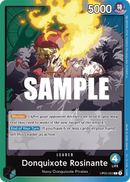 Donquixote Rosinante OP05-022 V1 - Leader Verde/Blu - Near Mint - Awakening of a New Era - Carta One Piece Card Game
