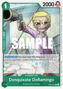 Donquixote Doflamingo OP05-028 - Character Verde Common - Near Mint - Awakening of a New Era - Carta One Piece Card Game