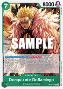 Donquixote Doflamingo OP05-029 - Character Verde Uncommon - Near Mint - Awakening of a New Era - Carta One Piece Card Game