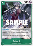 Baby 5 OP05-034 V1 - Character Verde Rare - Near Mint - Awakening of a New Era - Carta One Piece Card Game