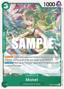 Monet OP05-036 - Character Verde Uncommon - Near Mint - Awakening of a New Era - Carta One Piece Card Game