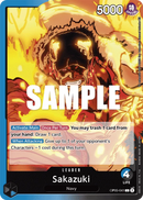 Sakazuki OP05-041 V1 - Leader Blu/Nero - Near Mint - Awakening of a New Era - Carta One Piece Card Game