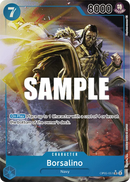 Borsalino OP05-051 V2 - Character Blu Alternate Art - Near Mint - Awakening of a New Era - Carta One Piece Card Game