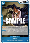 X.Drake OP05-055 V1 - Character Blu Rare - Near Mint - Awakening of a New Era - Carta One Piece Card Game