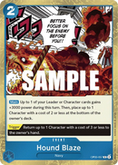 Hound Blaze OP05-057 - Event Blu Rare - Near Mint - Awakening of a New Era - Carta One Piece Card Game