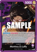 Monkey.D.Luffy OP05-060 V1 - Leader Viola - Near Mint - Awakening of a New Era - Carta One Piece Card Game