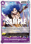 Miss Doublefinger(Zala) OP05-073 - Character Viola Uncommon - Near Mint - Awakening of a New Era - Carta One Piece Card Game