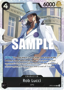 Rob Lucci OP05-093 V1 - Character Nero Super Rare - Near Mint - Awakening of a New Era - Carta One Piece Card Game