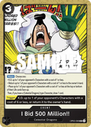 I Bid 500 Million!! OP05-096 - Event Nero Uncommon - Near Mint - Awakening of a New Era - Carta One Piece Card Game