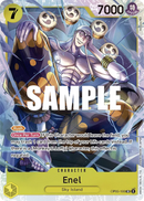 Enel OP05-100 V1 - Leader Giallo Super Rare - Near Mint - Awakening of a New Era - Carta One Piece Card Game