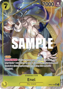 Enel OP05-100 V2 - Leader Giallo Alternate Art - Near Mint - Awakening of a New Era - Carta One Piece Card Game