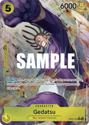 Gedatsu OP05-102 V2 - Leader Giallo Alternate Art - Near Mint - Awakening of a New Era - Carta One Piece Card Game