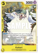 Kotori OP05-103 - Leader Giallo Uncommon - Near Mint - Awakening of a New Era - Carta One Piece Card Game