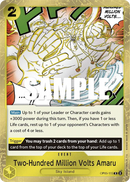 Two-Hundred Million Volts Amaru OP05-115 - Event Giallo Rare - Near Mint - Awakening of a New Era - Carta One Piece Card Game
