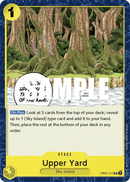 Upper Yard OP05-117 - Stage Giallo Uncommon - Near Mint - Awakening of a New Era - Carta One Piece Card Game