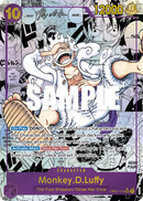 Monkey.D.Luffy OP05-119 V3 - Character Viola Manga Rare - Near Mint - Awakening of a New Era - Carta One Piece Card Game