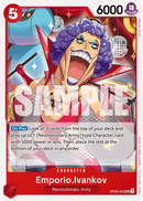 Emporio.Ivankov OP06-003 - Character Rosso Uncommon - Near Mint - Wings of the Captain - Carta One Piece Card Game