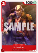 Schneider OP06-008 - Character Rosso Common - Near Mint - Wings of the Captain - Carta One Piece Card Game