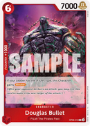 Douglas Bullet OP06-010 - Character Rosso Rare - Near Mint - Wings of the Captain - Carta One Piece Card Game