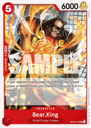 Bear.King OP06-012 - Character Rosso Uncommon - Near Mint - Wings of the Captain - Carta One Piece Card Game