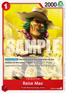 Raise Max OP06-016 - Character Rosso Uncommon - Near Mint - Wings of the Captain - Carta One Piece Card Game