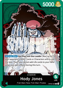 Hody Jones OP06-020 V1 - Leader Verde - Near Mint - Wings of the Captain - Carta One Piece Card Game