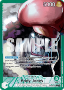 Hody Jones OP06-020 V2 - Leader Verde Alternate Art - Near Mint - Wings of the Captain - Carta One Piece Card Game