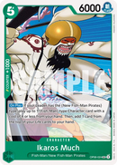 Ikaros Much OP06-024 - Character Verde Uncommon - Near Mint - Wings of the Captain - Carta One Piece Card Game