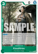 Koushirou OP06-026 - Character Verde Common - Near Mint - Wings of the Captain - Carta One Piece Card Game