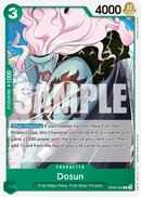 Dosun OP06-030 - Character Verde Common - Near Mint - Wings of the Captain - Carta One Piece Card Game