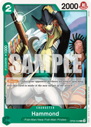 Hammond OP06-032 - Character Verde Common - Near Mint - Wings of the Captain - Carta One Piece Card Game