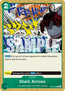 Shark Arrows OP06-040 - Event Verde Common - Near Mint - Wings of the Captain - Carta One Piece Card Game
