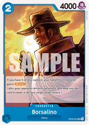 Borsalino OP06-054 - Character Blu Uncommon - Near Mint - Wings of the Captain - Carta One Piece Card Game