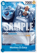 Monkey.D.Garp OP06-055 - Character Blu Common - Near Mint - Wings of the Captain - Carta One Piece Card Game