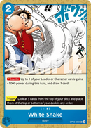 White Snake OP06-059 - Event Blu Uncommon - Near Mint - Wings of the Captain - Carta One Piece Card Game