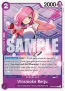 Vinsmoke Reiju OP06-068 - Character Viola Common - Near Mint - Wings of the Captain - Carta One Piece Card Game