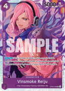Vinsmoke Reiju OP06-069 V1 - Character Viola Super Rare - Near Mint - Wings of the Captain - Carta One Piece Card Game