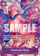 Vinsmoke Reiju OP06-069 V2 - Character Viola Alternate Art - Near Mint - Wings of the Captain - Carta One Piece Card Game