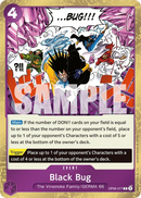 Black Bug OP06-077 - Event Viola Rare - Near Mint - Wings of the Captain - Carta One Piece Card Game