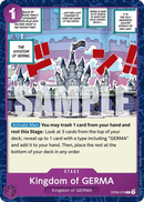 Kingdom of GERMA OP06-079 - Stage Viola Common - Near Mint - Wings of the Captain - Carta One Piece Card Game