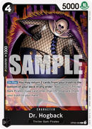Dr. Hogback OP06-090 - Character Nero Rare - Near Mint - Wings of the Captain - Carta One Piece Card Game